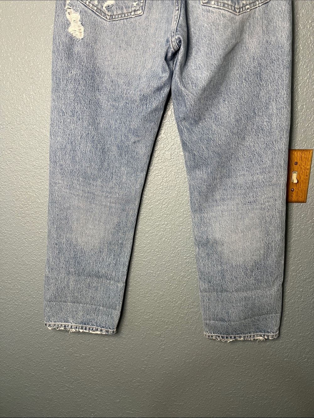 Agolde 90s Loose Fit Distressed Jeans Fall Out 26 - Picture 11 of 13